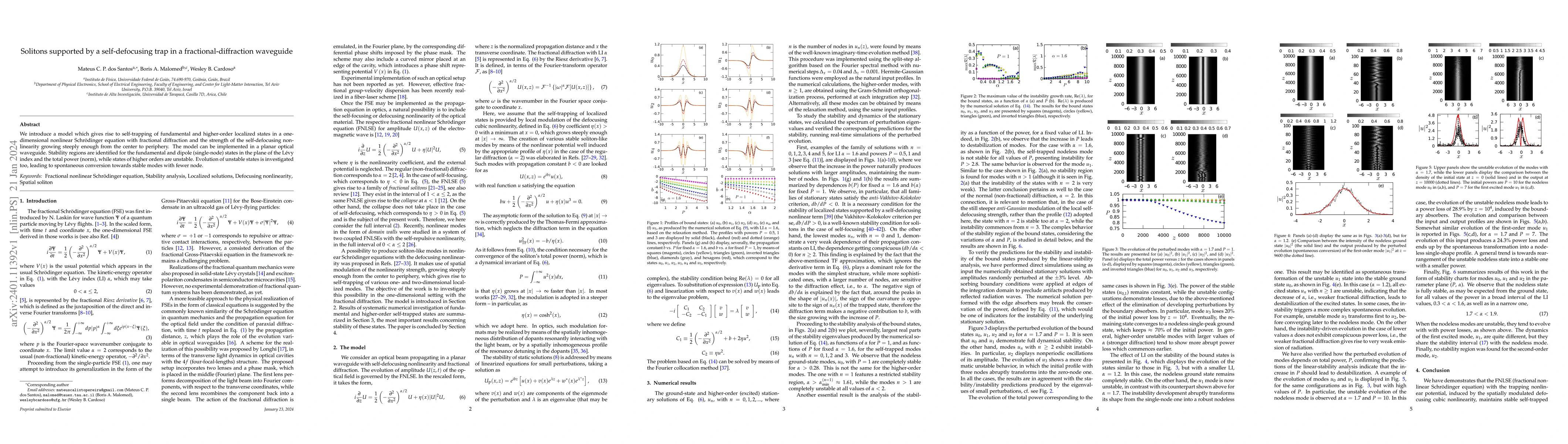 Thumbnail for Solitons supported by a self-defocusing trap in a fractional-diffraction
  waveguide