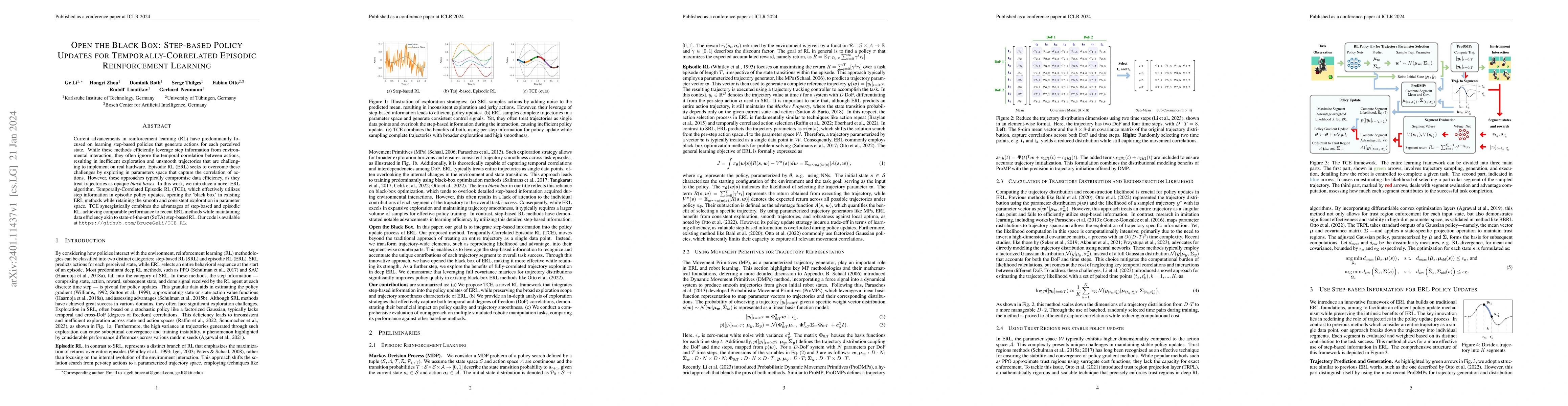 Thumbnail for Open the Black Box: Step-based Policy Updates for Temporally-Correlated
  Episodic Reinforcement Learning