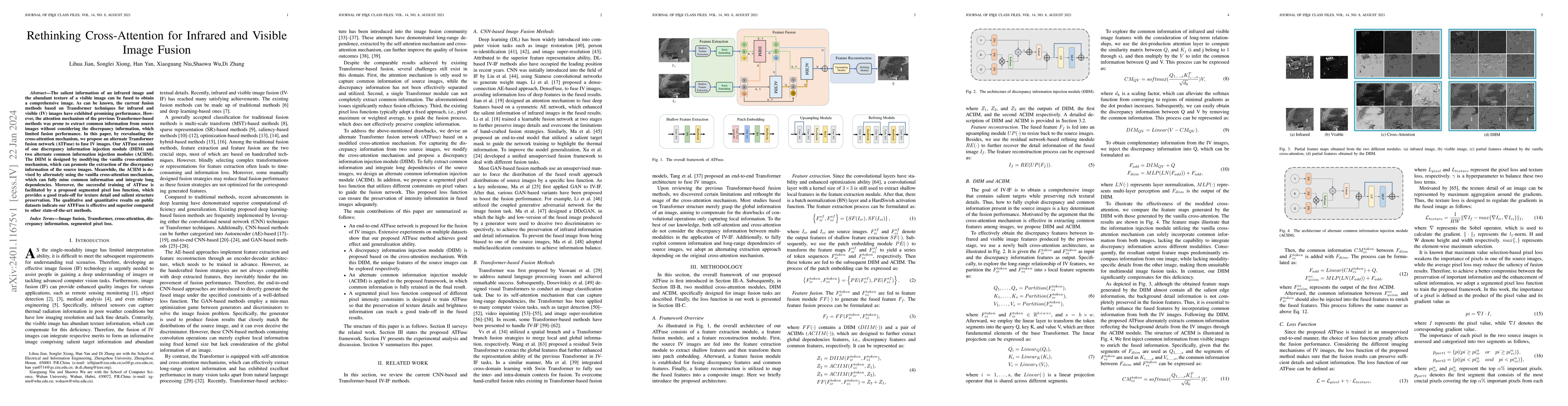 Thumbnail for Rethinking Cross-Attention for Infrared and Visible Image Fusion