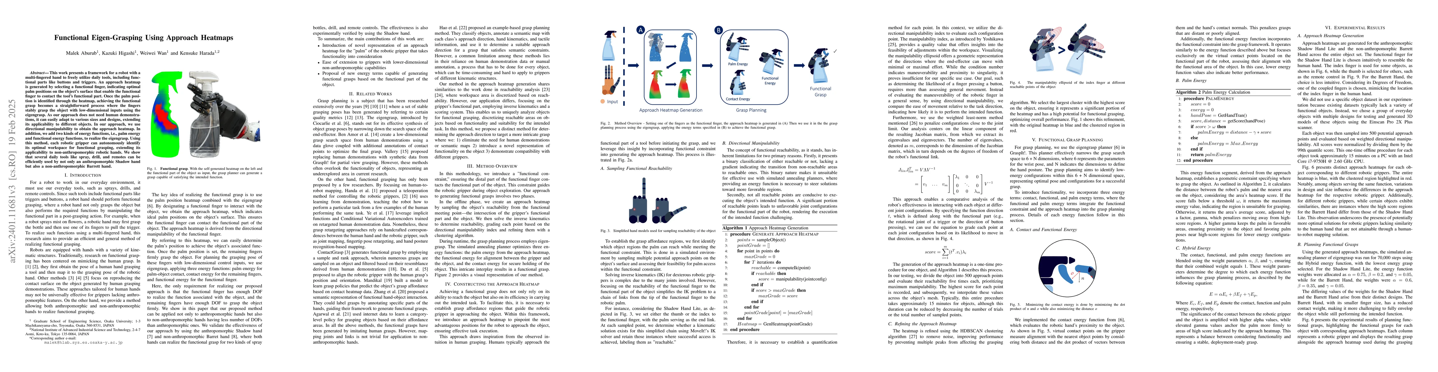 Thumbnail for Functional Eigen-Grasping Using Approach Heatmaps