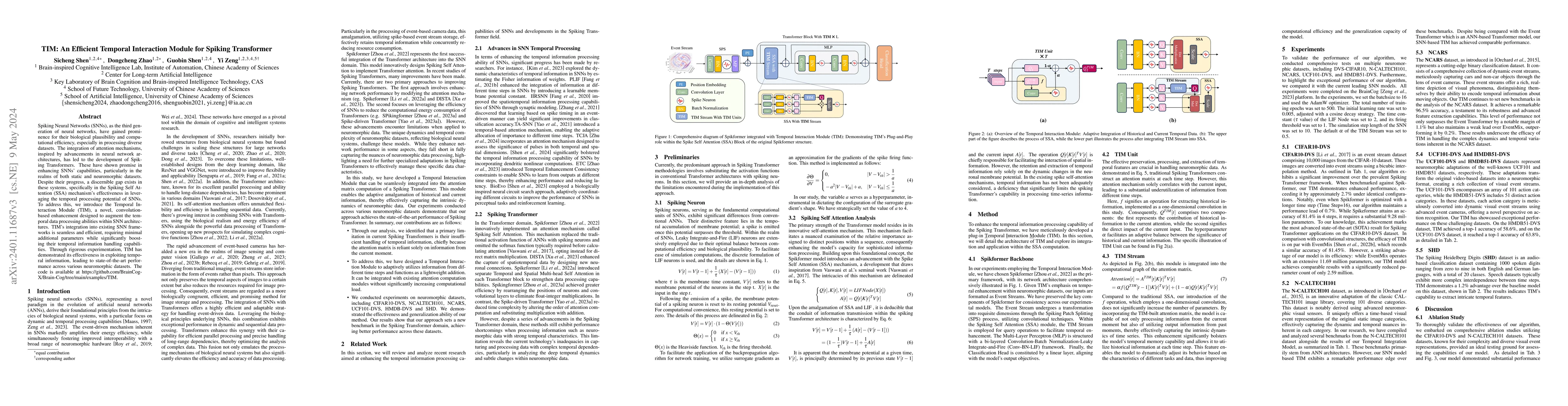 Thumbnail for TIM: An Efficient Temporal Interaction Module for Spiking Transformer