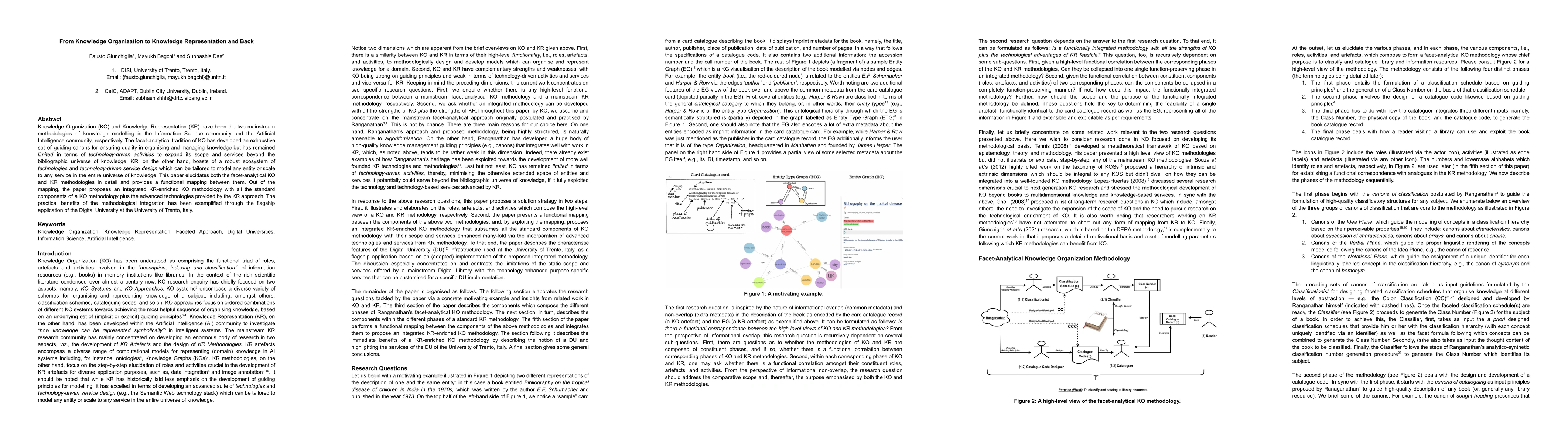 Thumbnail for From Knowledge Organization to Knowledge Representation and Back