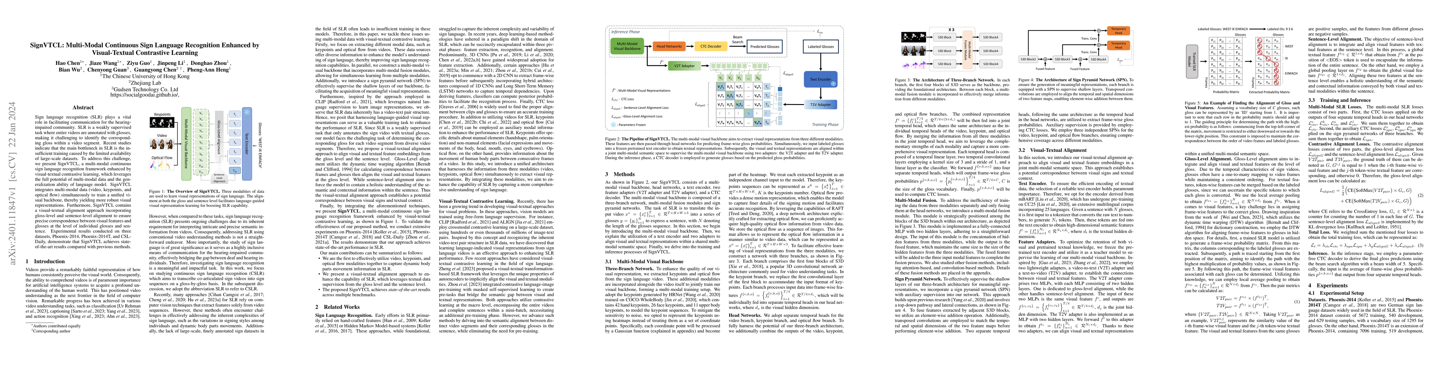 Thumbnail for SignVTCL: Multi-Modal Continuous Sign Language Recognition Enhanced by
  Visual-Textual Contrastive Learning