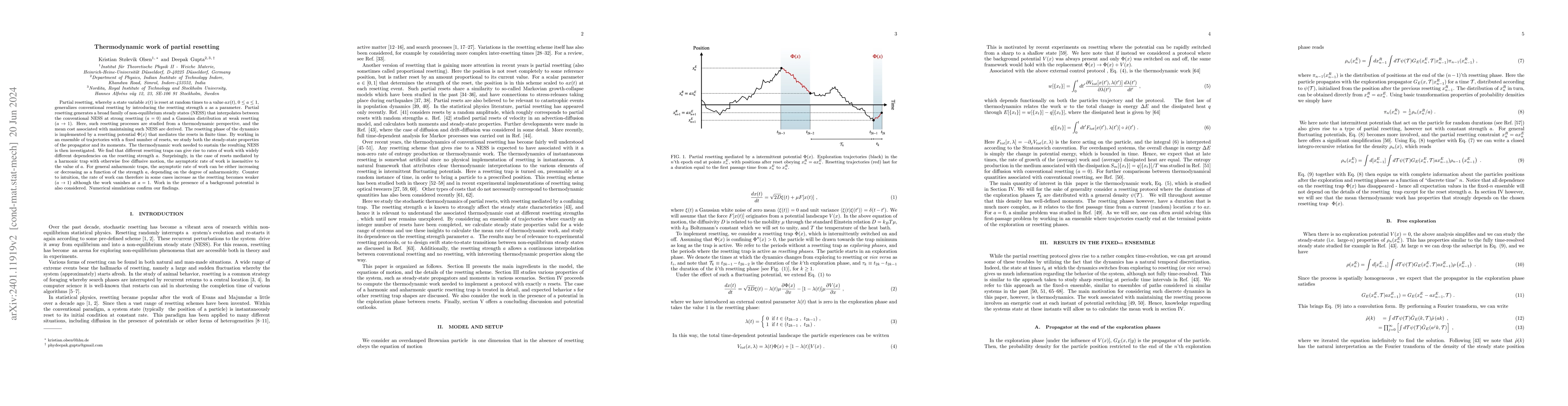 Thumbnail for Thermodynamic work of partial resetting