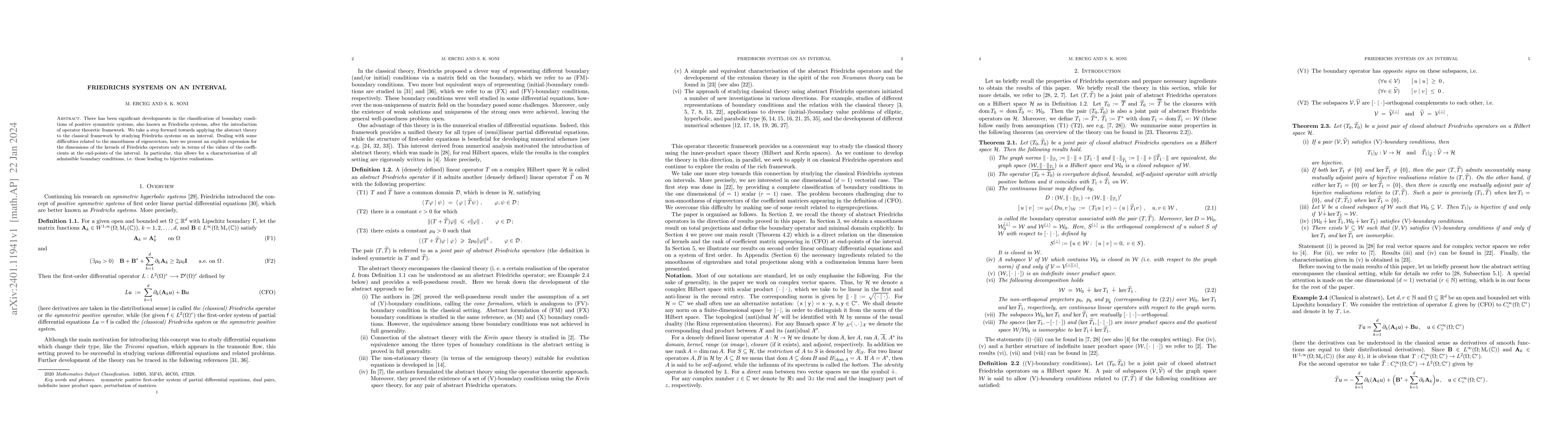 Thumbnail for Friedrichs systems on an interval