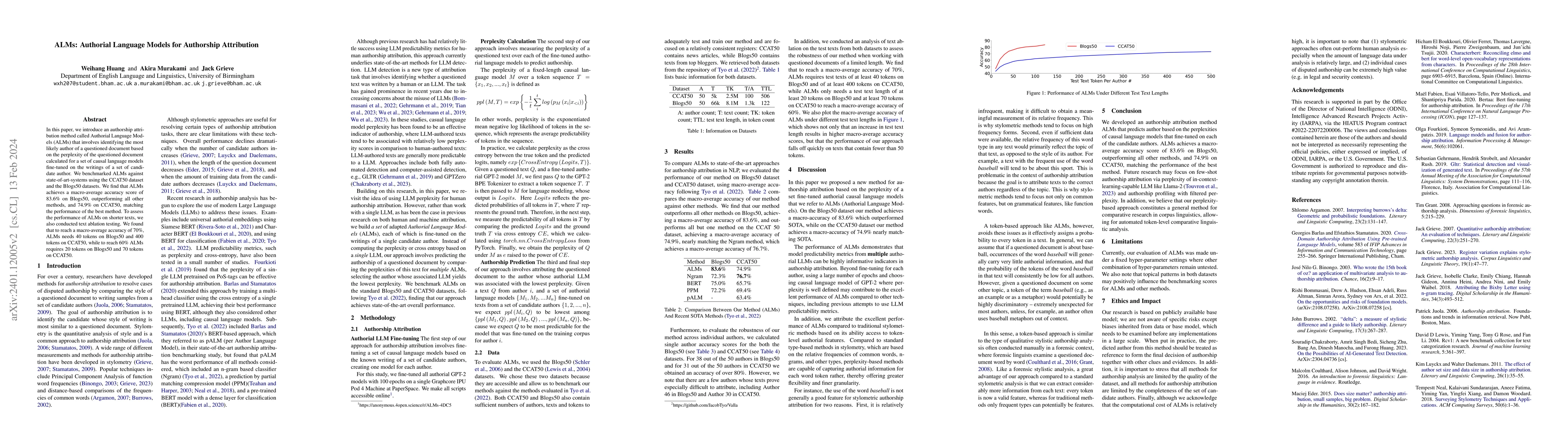 Thumbnail for ALMs: Authorial Language Models for Authorship Attribution