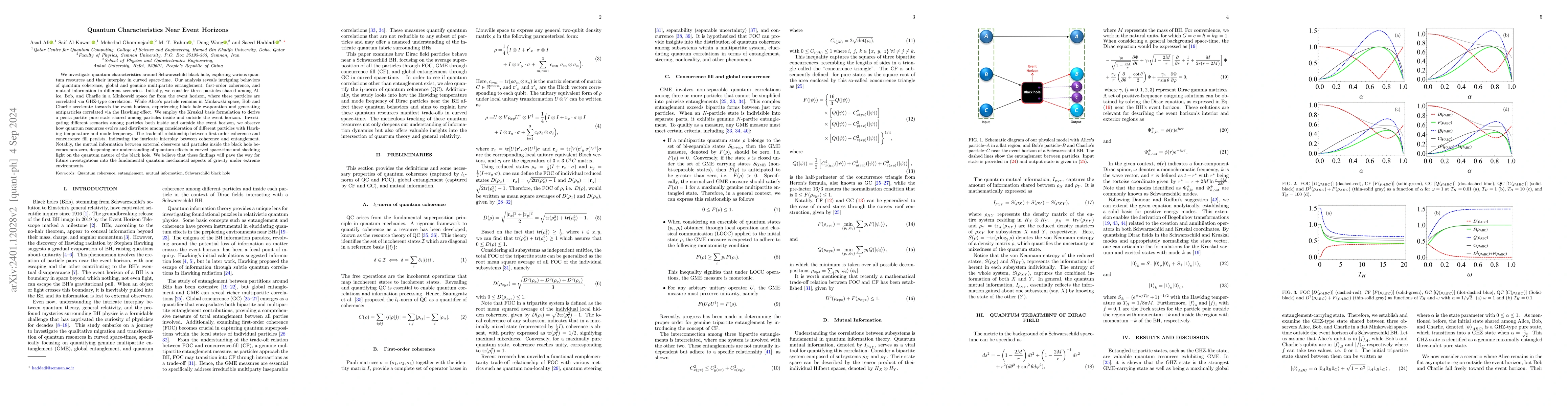 Thumbnail for Quantum Characteristics Near Event Horizons