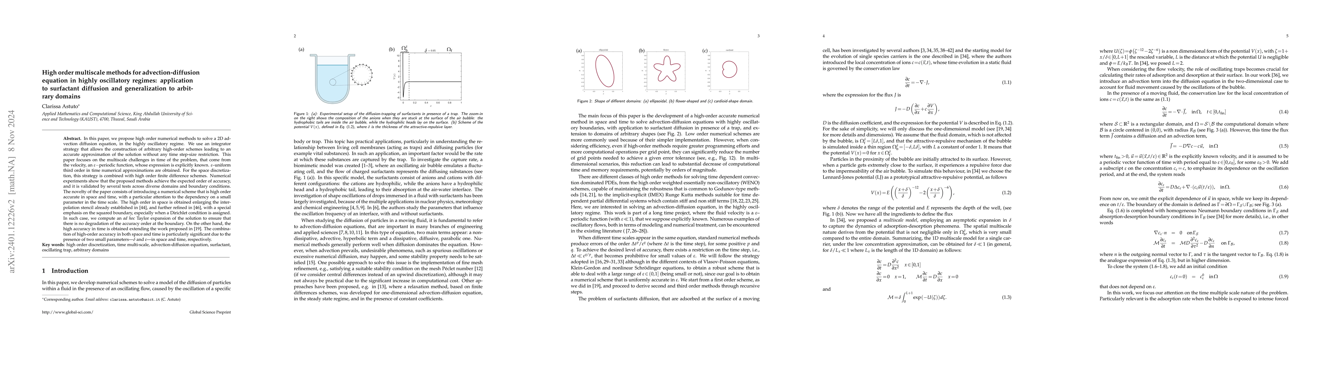 Thumbnail for High order multiscale methods for advection-diffusion equation with
  highly oscillatory boundary condition