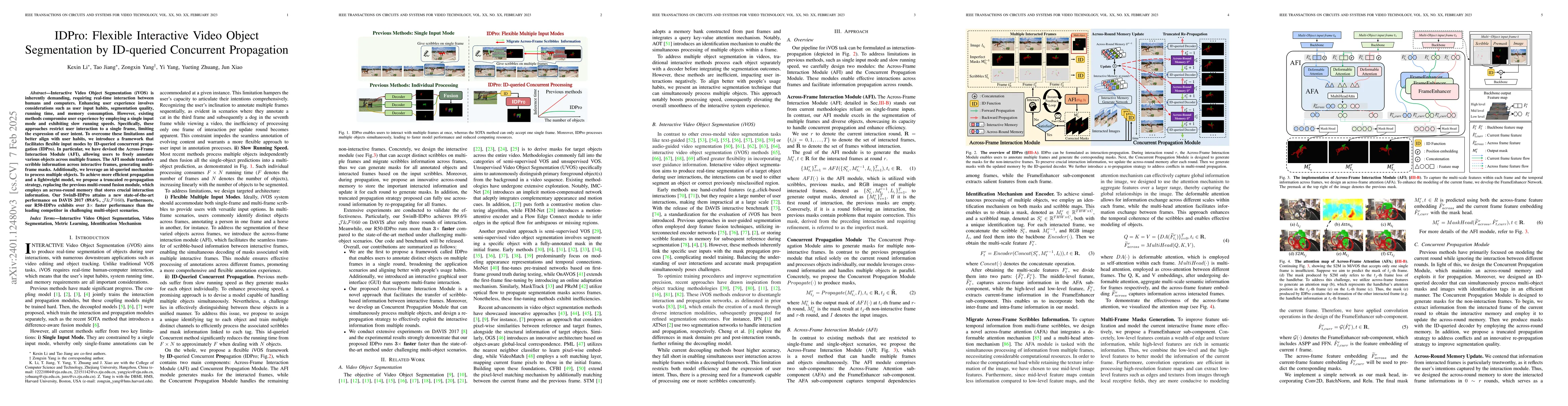 Thumbnail for Explore Synergistic Interaction Across Frames for Interactive Video
  Object Segmentation