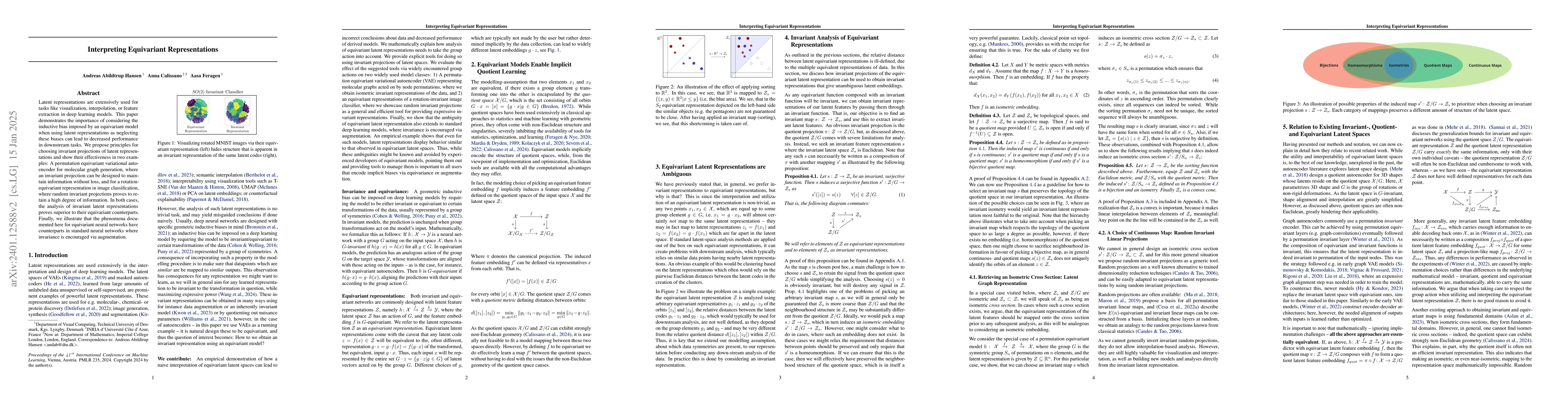 Thumbnail for Interpreting Equivariant Representations