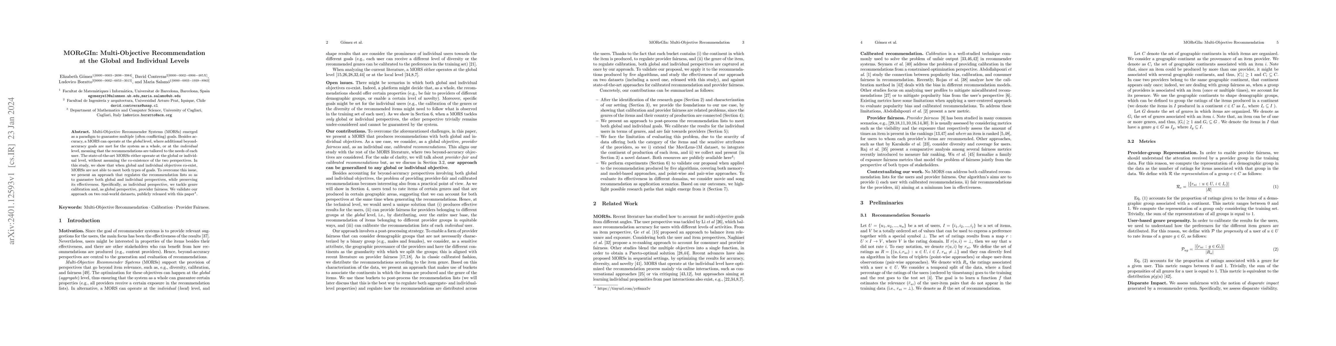 Thumbnail for MOReGIn: Multi-Objective Recommendation at the Global and Individual
  Levels