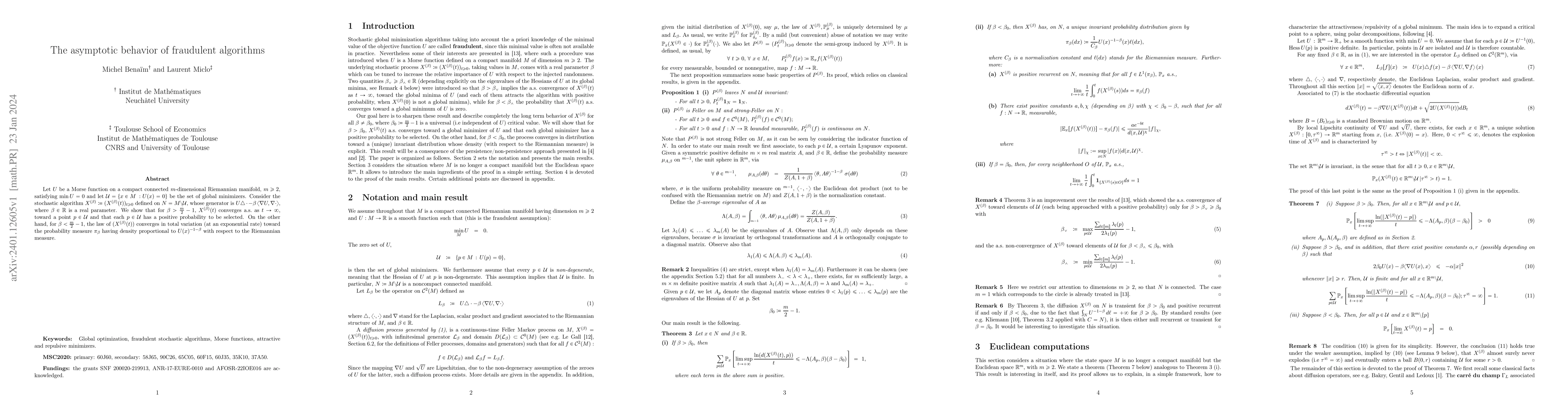Thumbnail for The asymptotic behavior of fraudulent algorithms