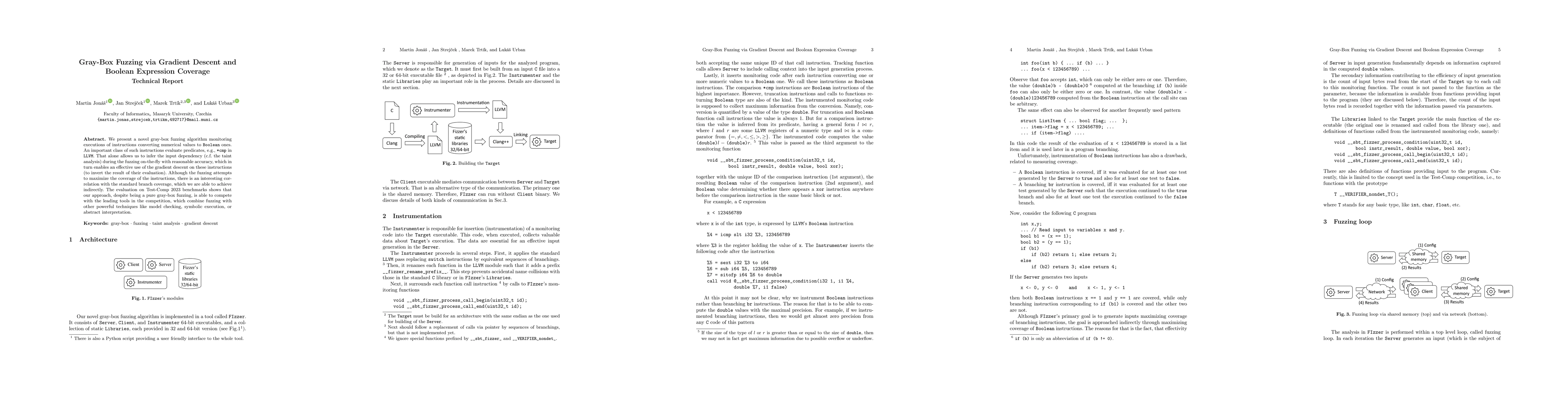 Thumbnail for Gray-Box Fuzzing via Gradient Descent and Boolean Expression Coverage
  (Technical Report)