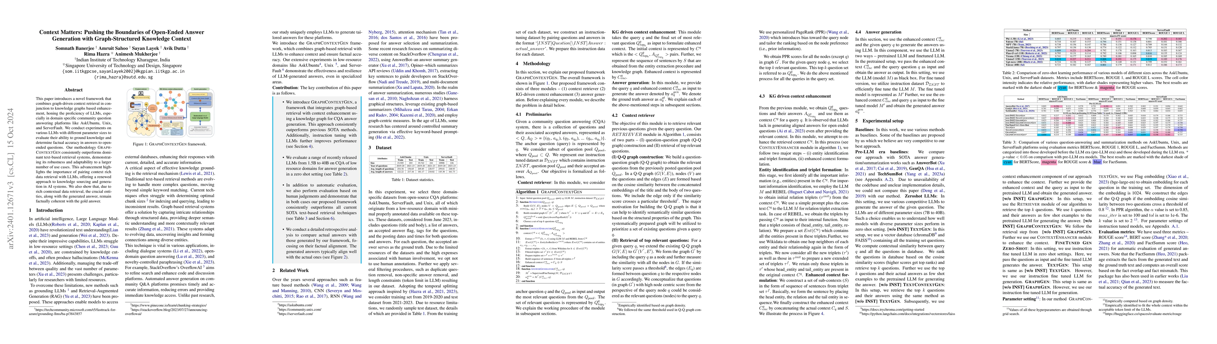 Thumbnail for Context Matters: Pushing the Boundaries of Open-Ended Answer Generation
  with Graph-Structured Knowledge Context