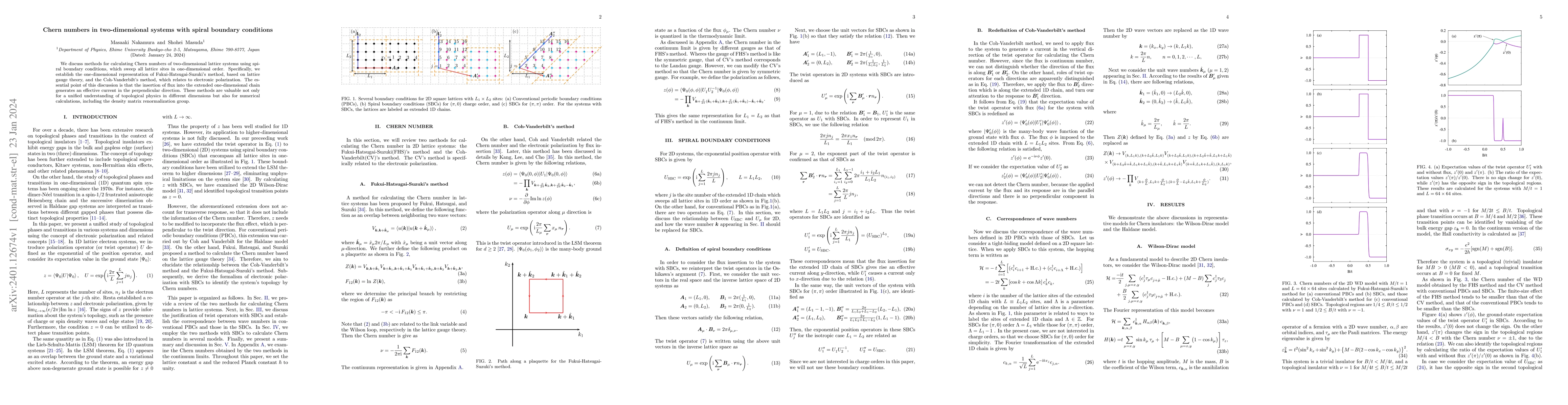 Thumbnail for Chern numbers in two-dimensional systems with spiral boundary conditions