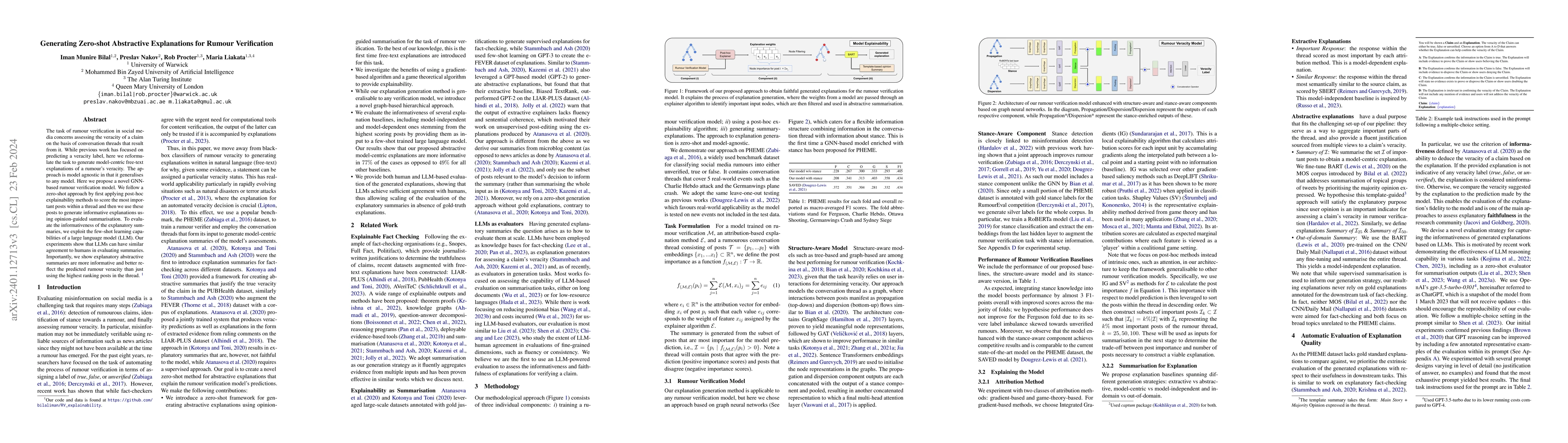 Thumbnail for Generating Zero-shot Abstractive Explanations for Rumour Verification