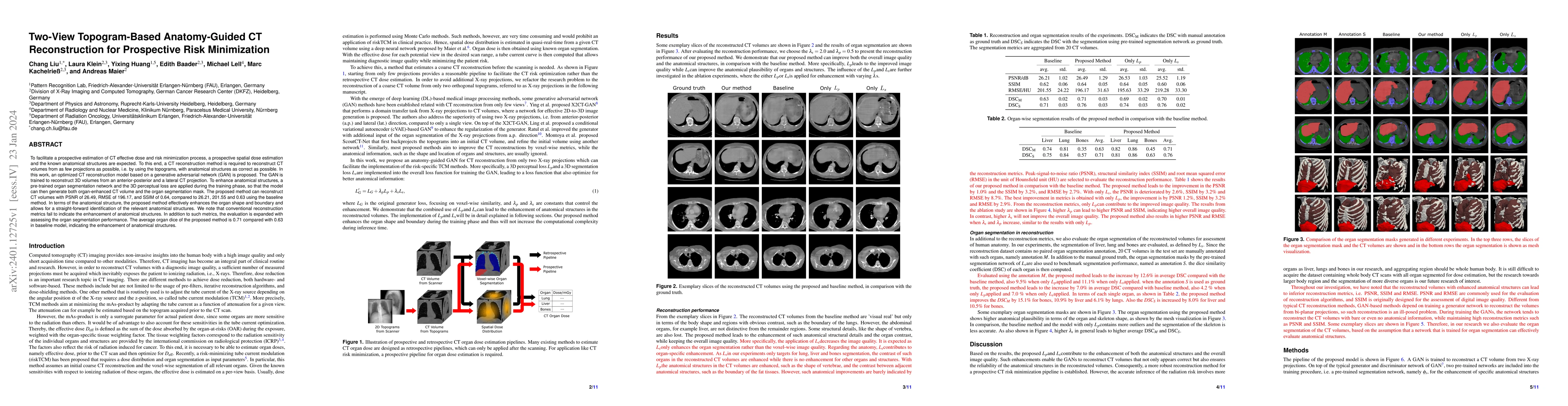 Thumbnail for Two-View Topogram-Based Anatomy-Guided CT Reconstruction for Prospective
  Risk Minimization