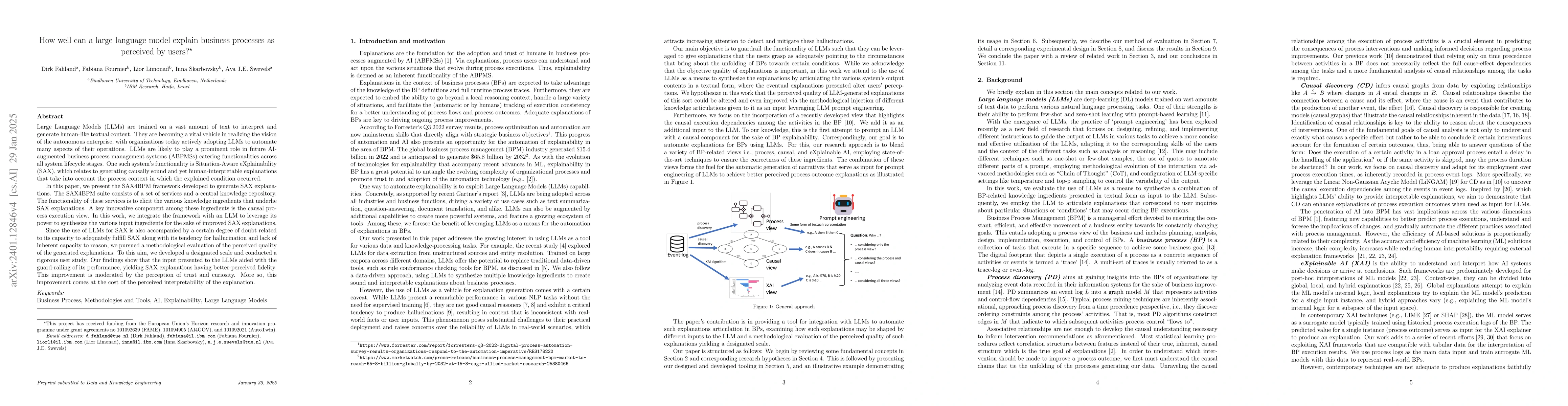 Thumbnail for How well can large language models explain business processes?