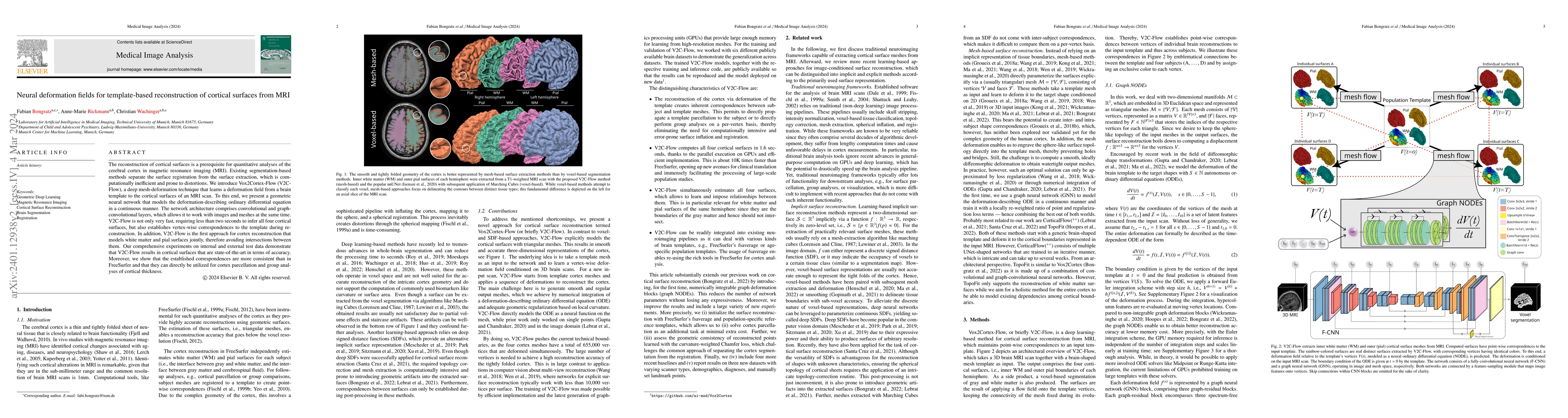 Thumbnail for Neural deformation fields for template-based reconstruction of cortical
  surfaces from MRI