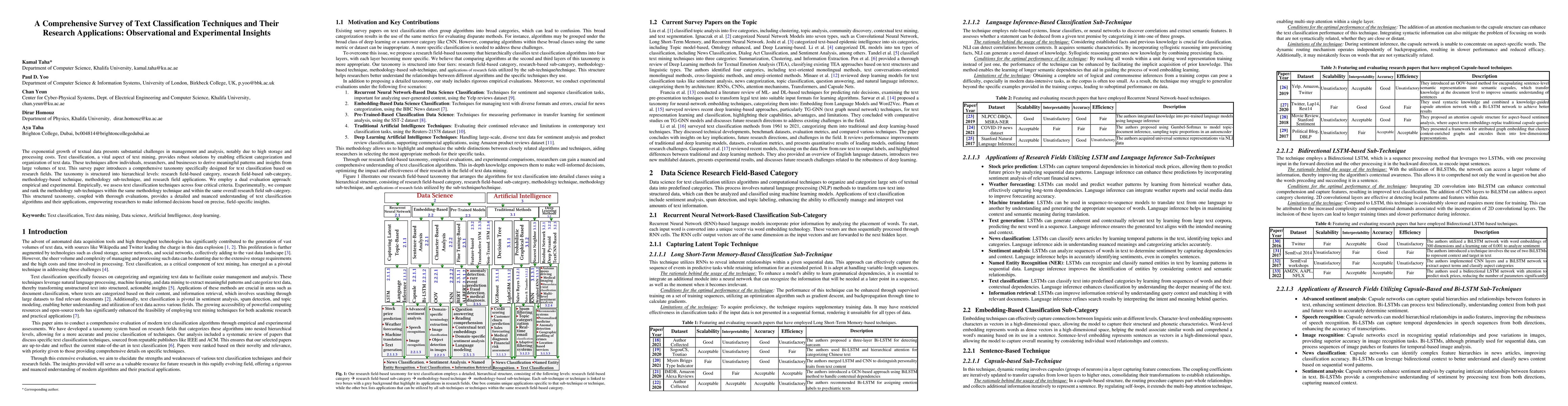 Thumbnail for Text Classification: A Review, Empirical, and Experimental Evaluation