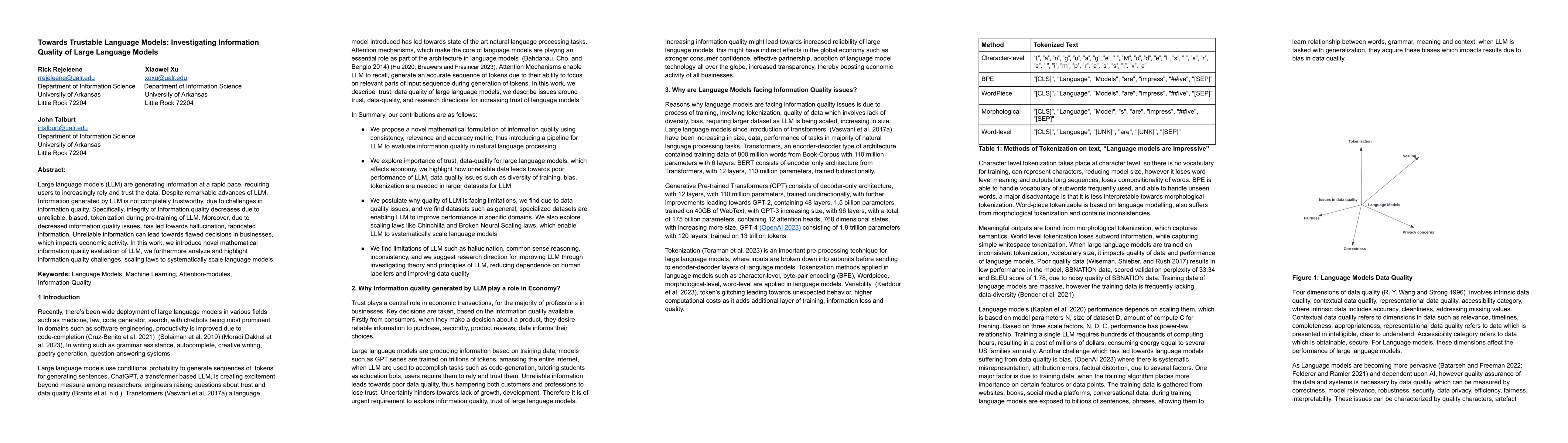 Thumbnail for Towards Trustable Language Models: Investigating Information Quality of
  Large Language Models