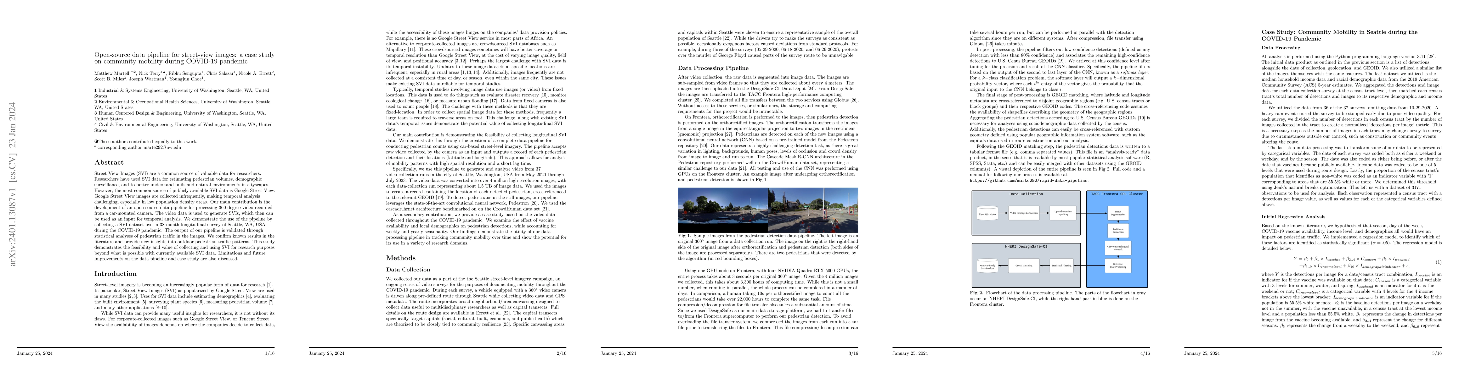 Thumbnail for Open-source data pipeline for street-view images: a case study on
  community mobility during COVID-19 pandemic