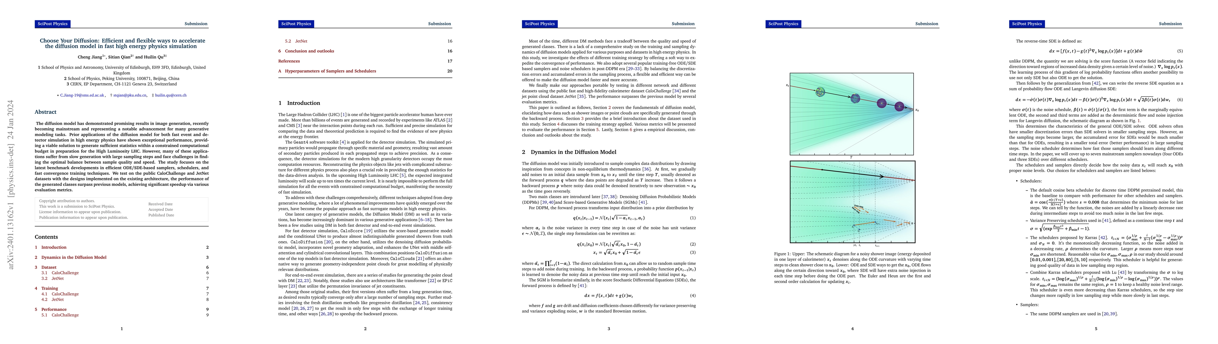 Thumbnail for Choose Your Diffusion: Efficient and flexible ways to accelerate the
  diffusion model in fast high energy physics simulation