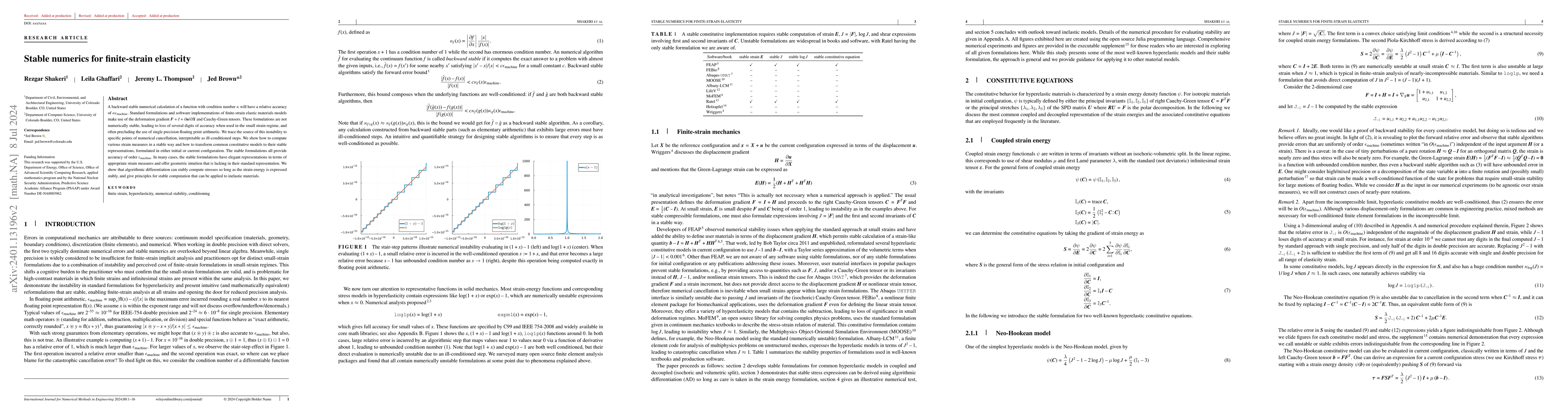 Thumbnail for Stable numerics for finite-strain elasticity