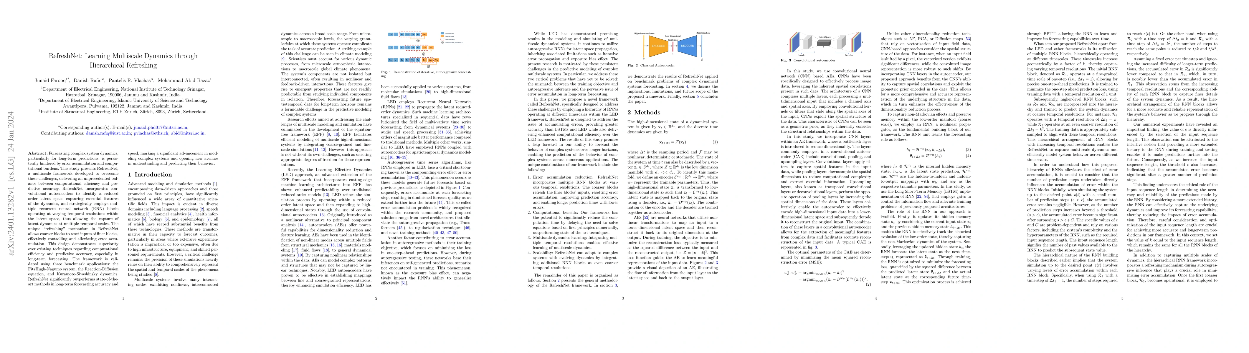 Thumbnail for RefreshNet: Learning Multiscale Dynamics through Hierarchical Refreshing