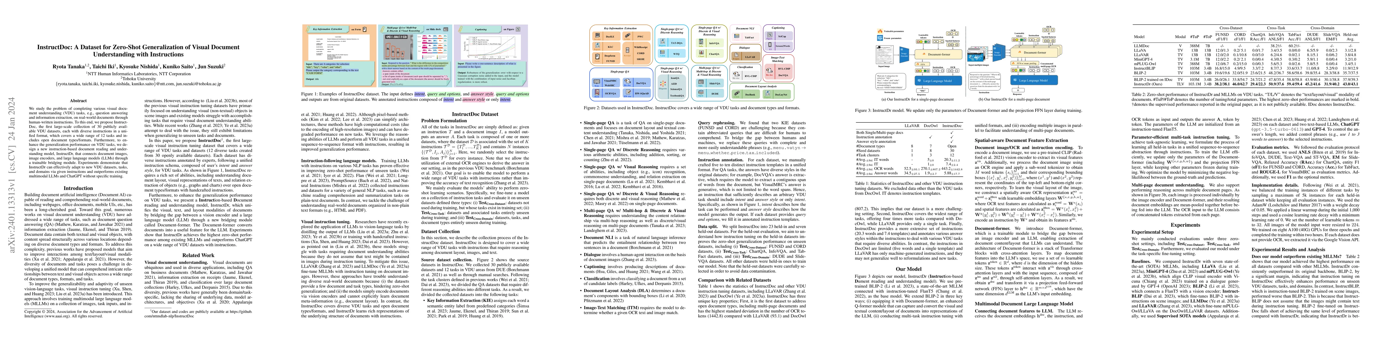 Thumbnail for InstructDoc: A Dataset for Zero-Shot Generalization of Visual Document
  Understanding with Instructions
