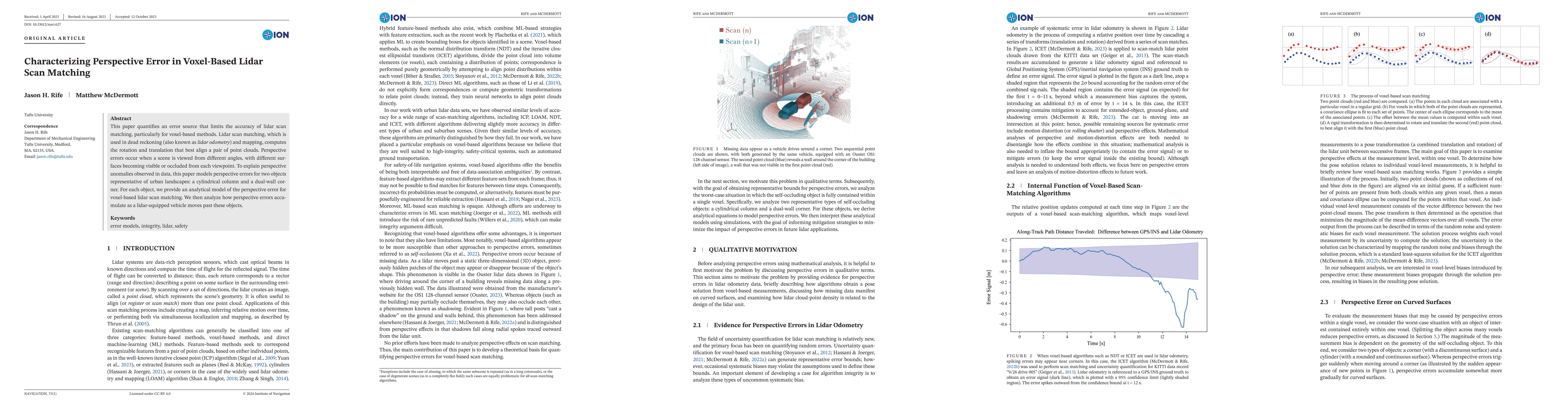 Thumbnail for Characterizing Perspective Error in Voxel-Based Lidar Scan Matching