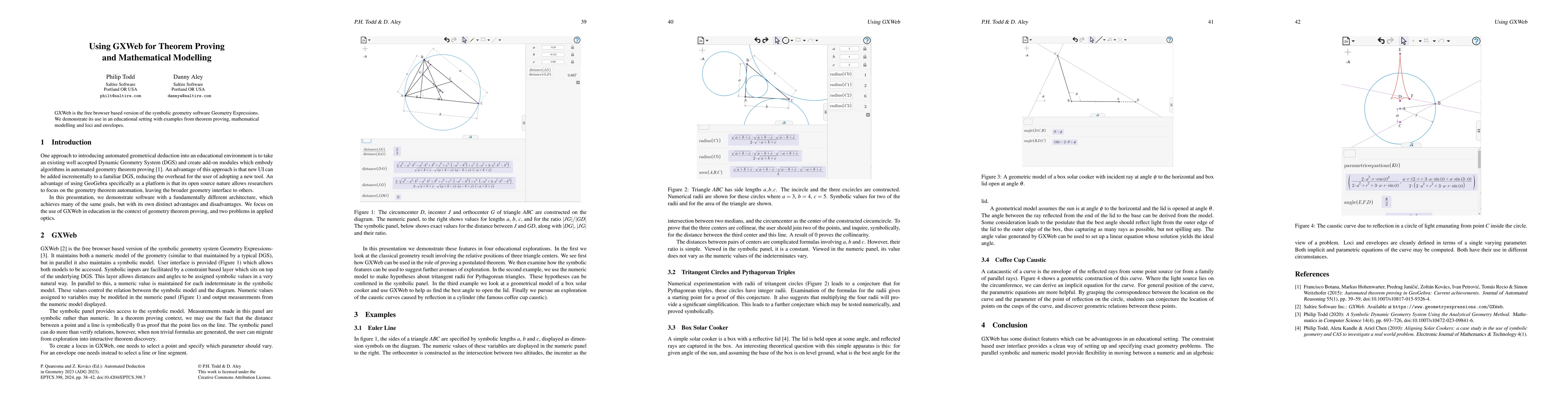 Thumbnail for Using GXWeb for Theorem Proving and Mathematical Modelling