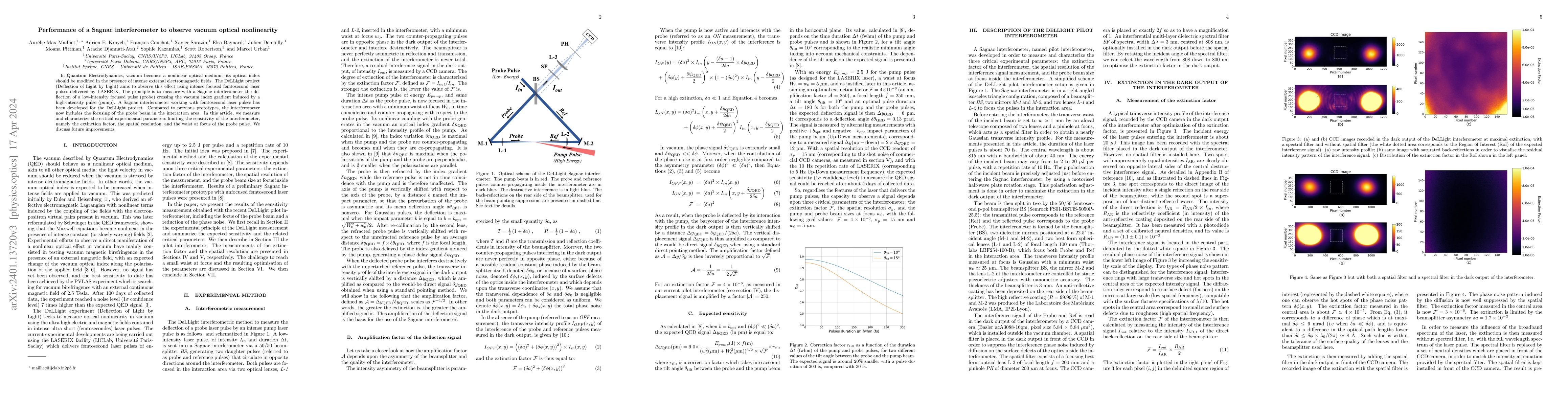 Thumbnail for Performance of a Sagnac interferometer to observe vacuum optical
  nonlinearity