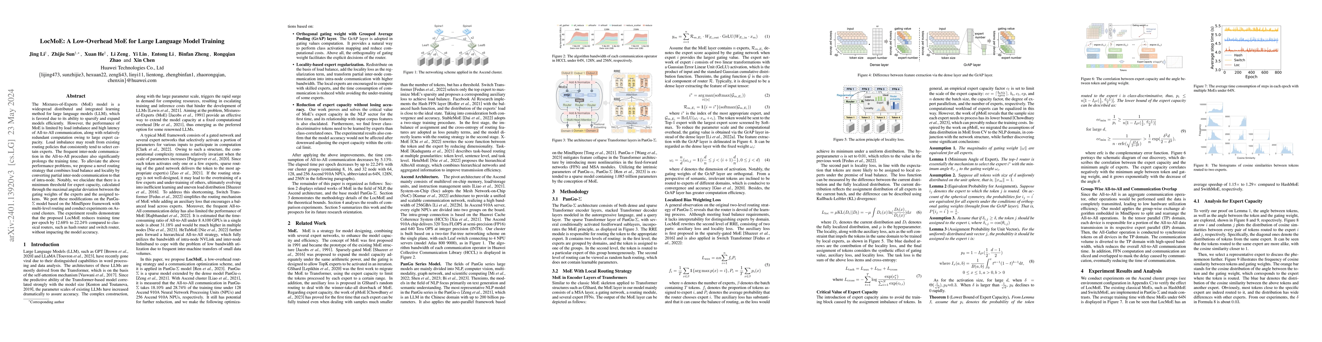 Thumbnail for LocMoE: A Low-Overhead MoE for Large Language Model Training