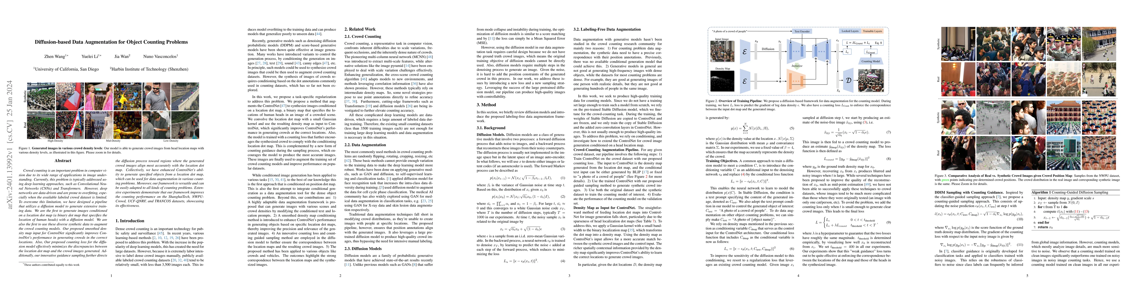Thumbnail for Diffusion-based Data Augmentation for Object Counting Problems