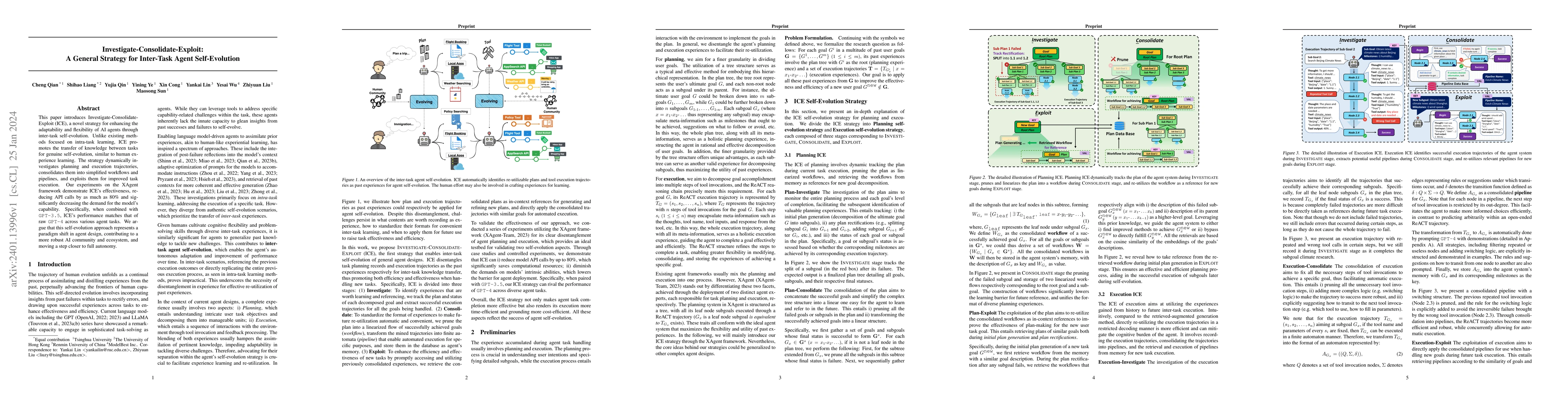 Thumbnail for Investigate-Consolidate-Exploit: A General Strategy for Inter-Task Agent
  Self-Evolution