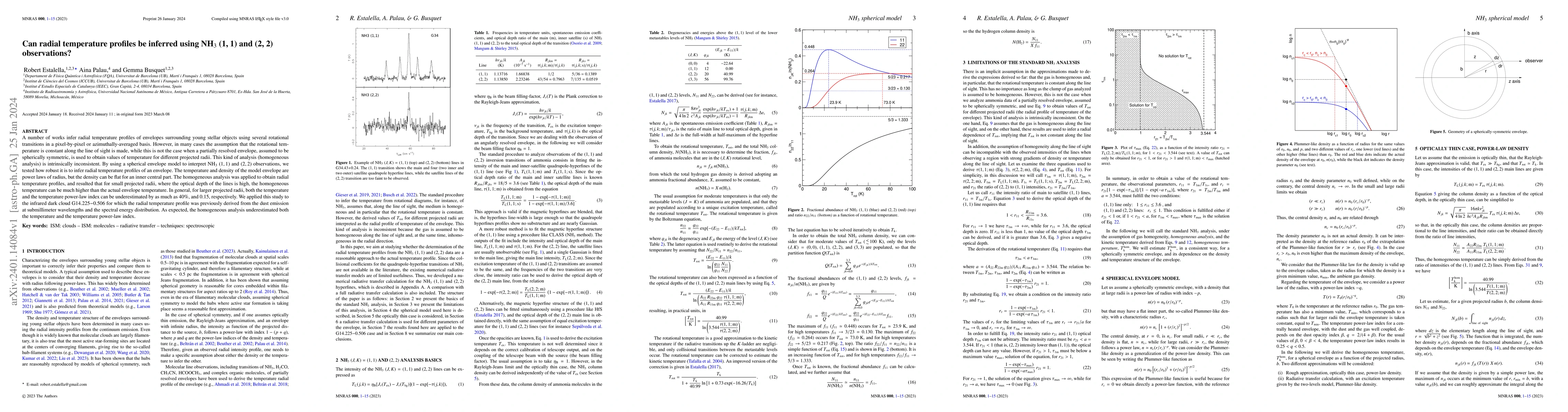 Thumbnail for Can radial temperature profiles be inferred using NH3 (1, 1) and (2, 2)
  observations?