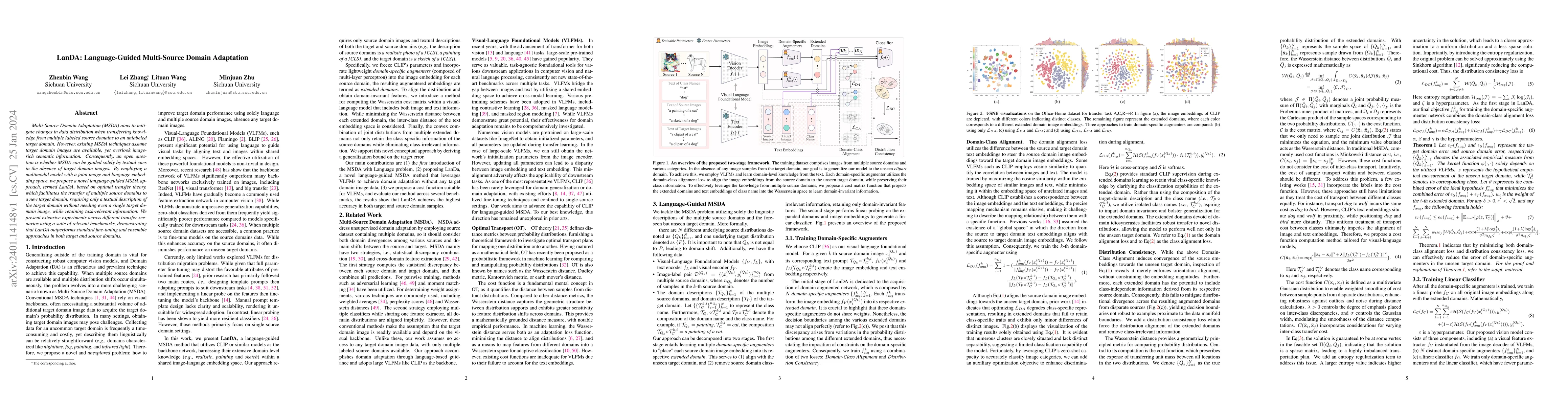 Thumbnail for LanDA: Language-Guided Multi-Source Domain Adaptation