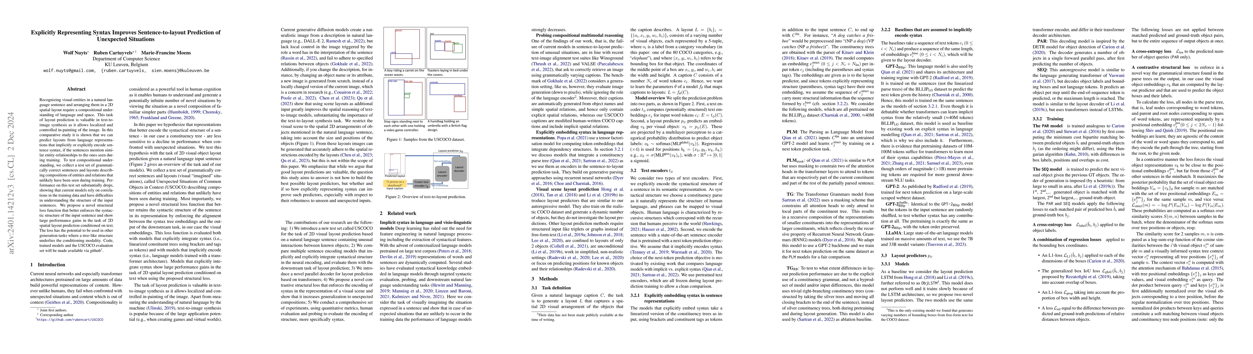 Thumbnail for Explicitly Representing Syntax Improves Sentence-to-layout Prediction of
  Unexpected Situations