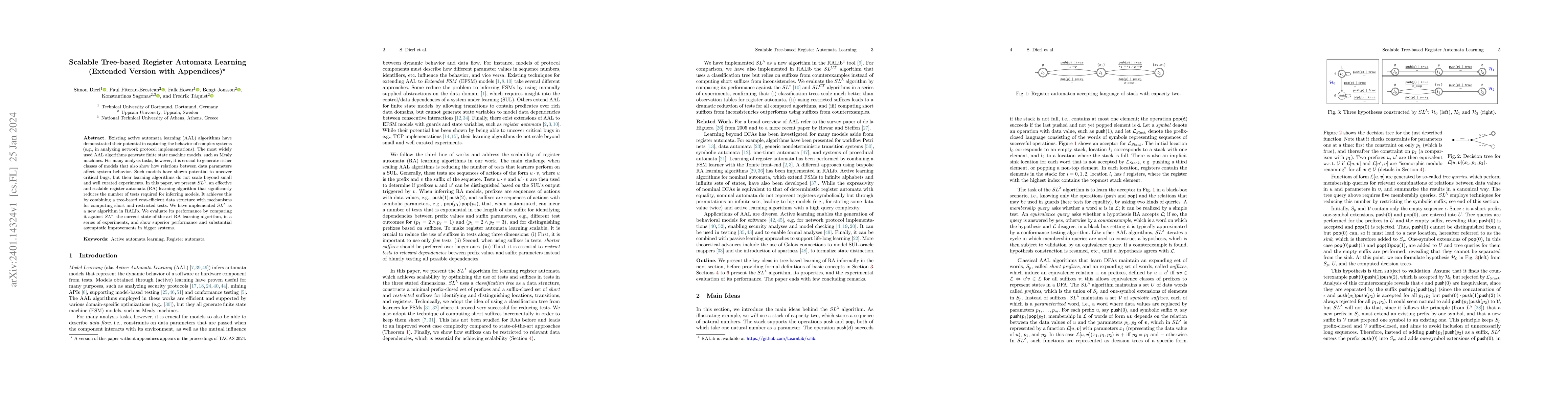 Thumbnail for Scalable Tree-based Register Automata Learning