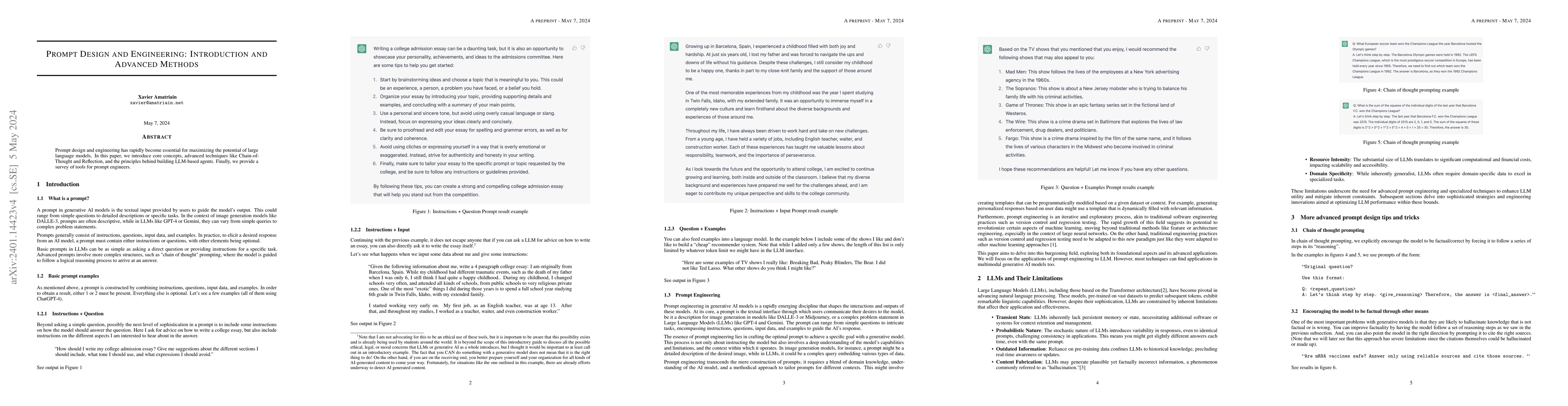 Thumbnail for Prompt Design and Engineering: Introduction and Advanced Methods
