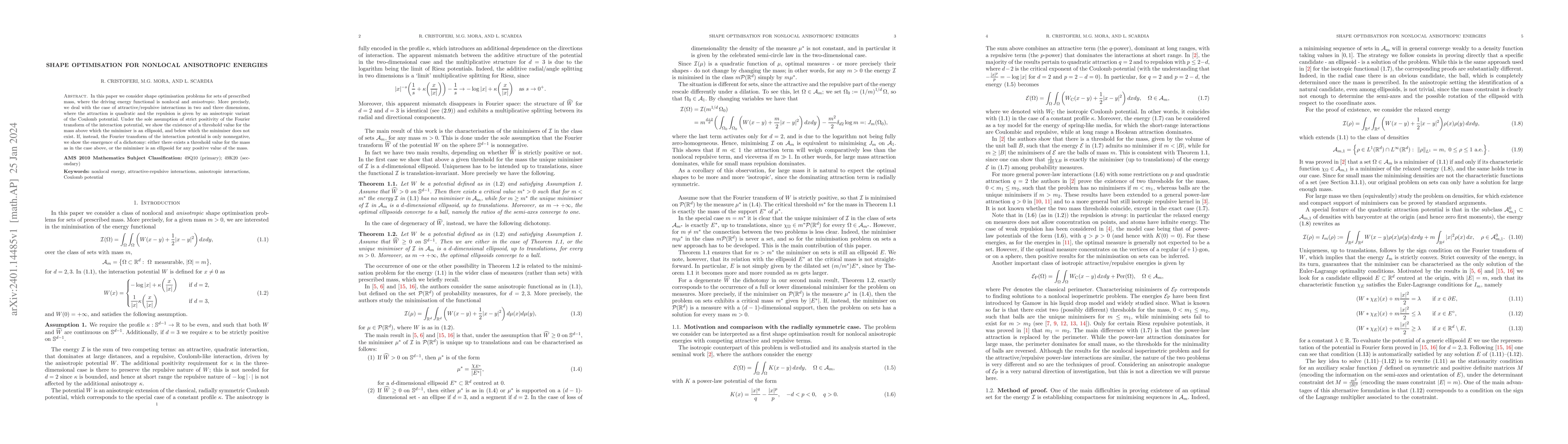 Thumbnail for Shape optimisation for nonlocal anisotropic energies