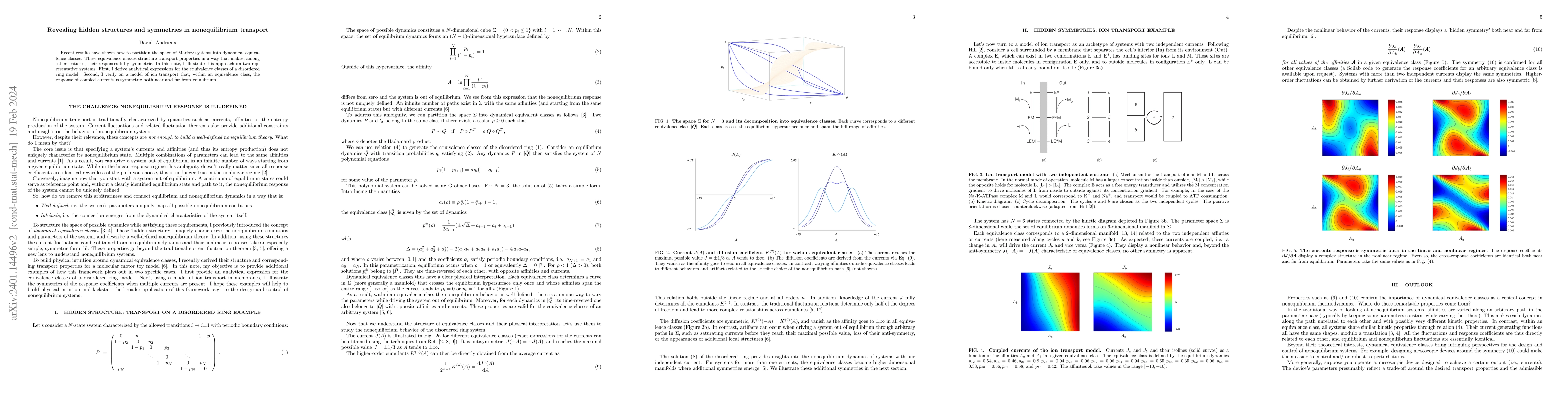 Thumbnail for Revealing hidden structures and symmetries in nonequilibrium transport