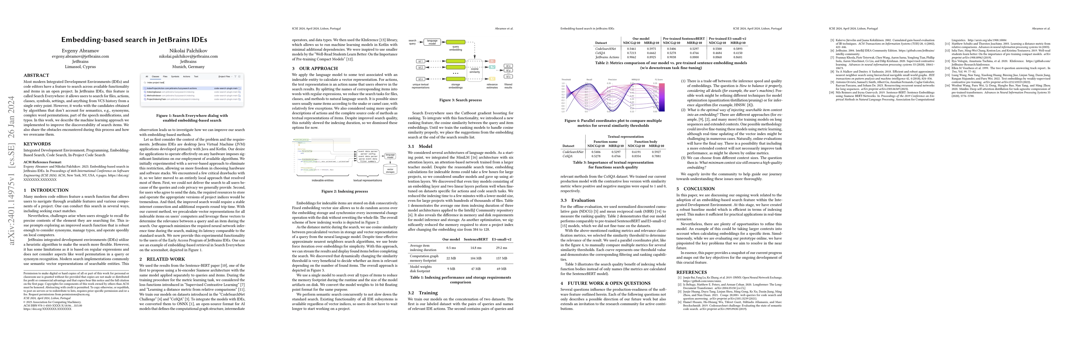 Thumbnail for Embedding-based search in JetBrains IDEs
