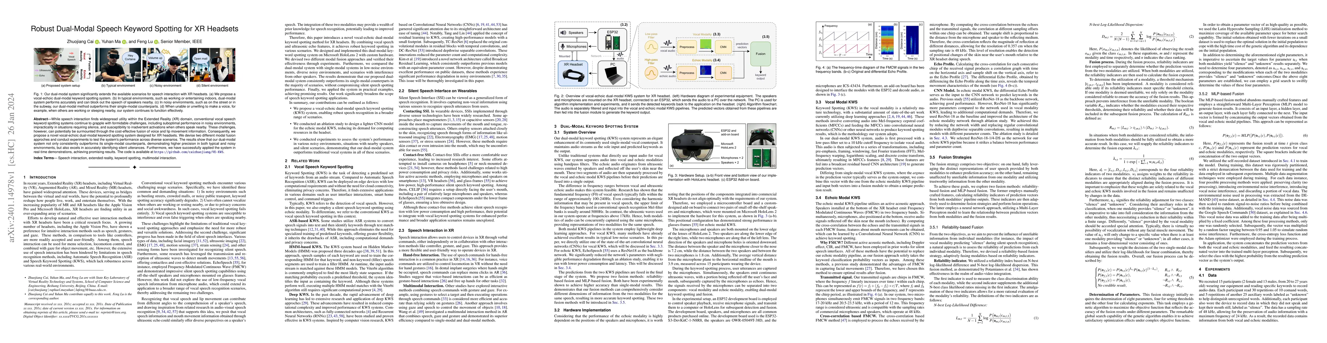 Thumbnail for Robust Dual-Modal Speech Keyword Spotting for XR Headsets