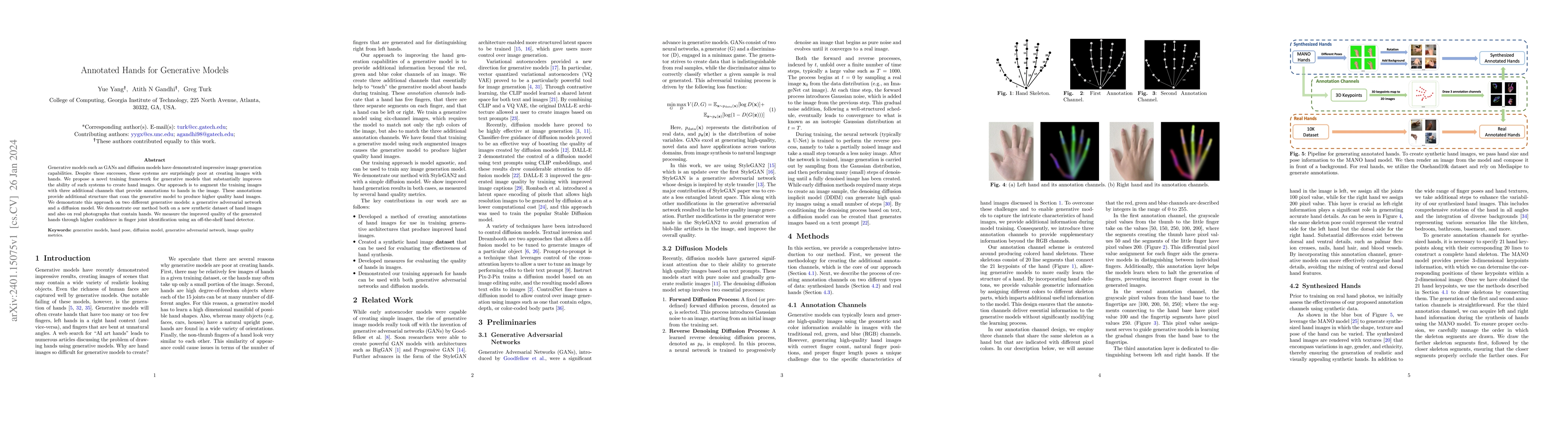Thumbnail for Annotated Hands for Generative Models