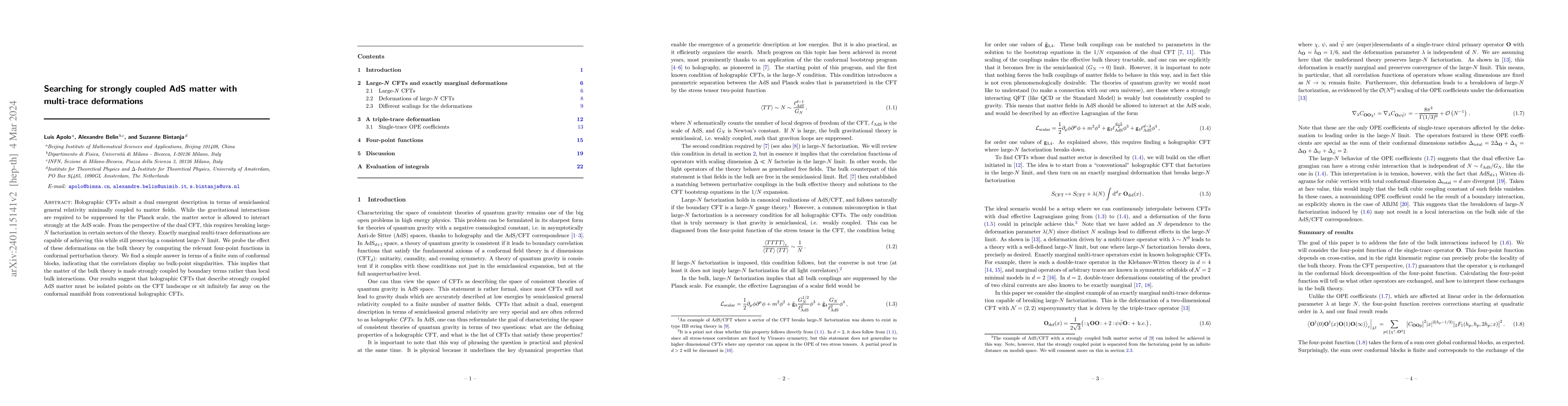 Thumbnail for Searching for strongly coupled AdS matter with multi-trace deformations