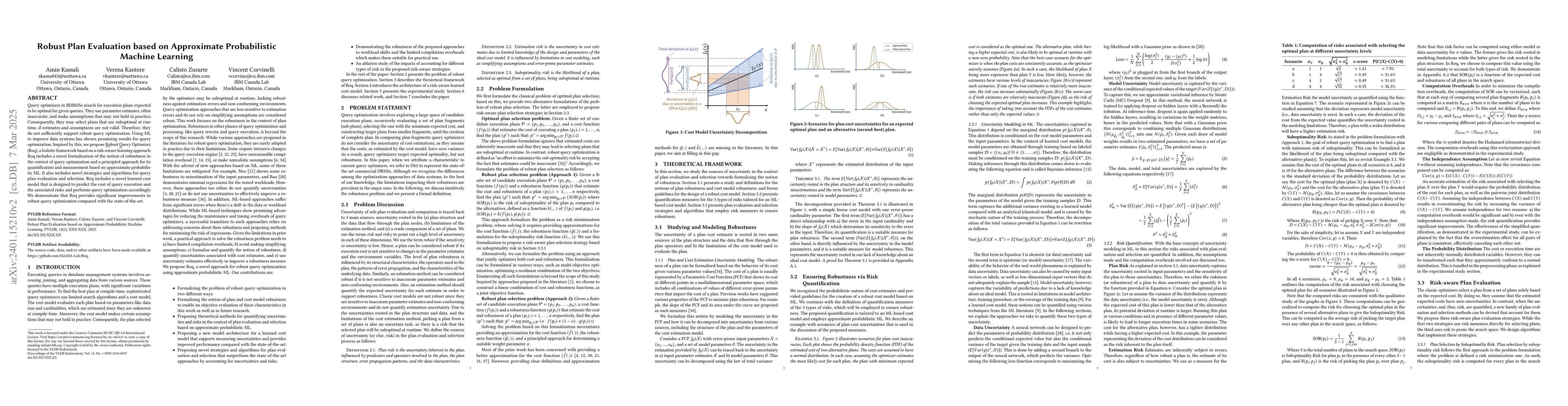 Thumbnail for Roq: Robust Query Optimization Based on a Risk-aware Learned Cost Model