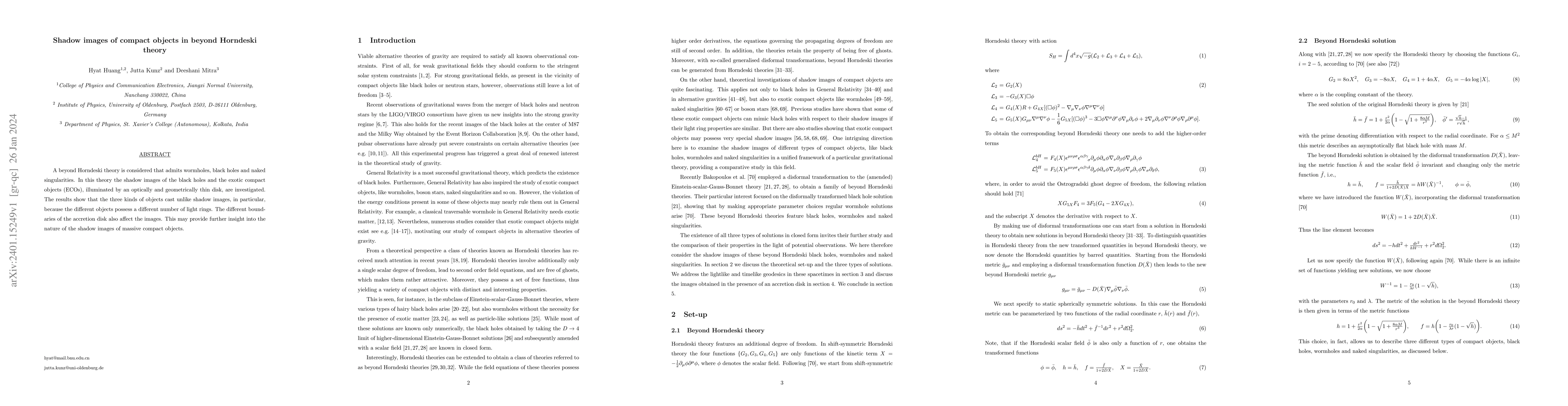 Thumbnail for Shadow images of compact objects in beyond Horndeski theory