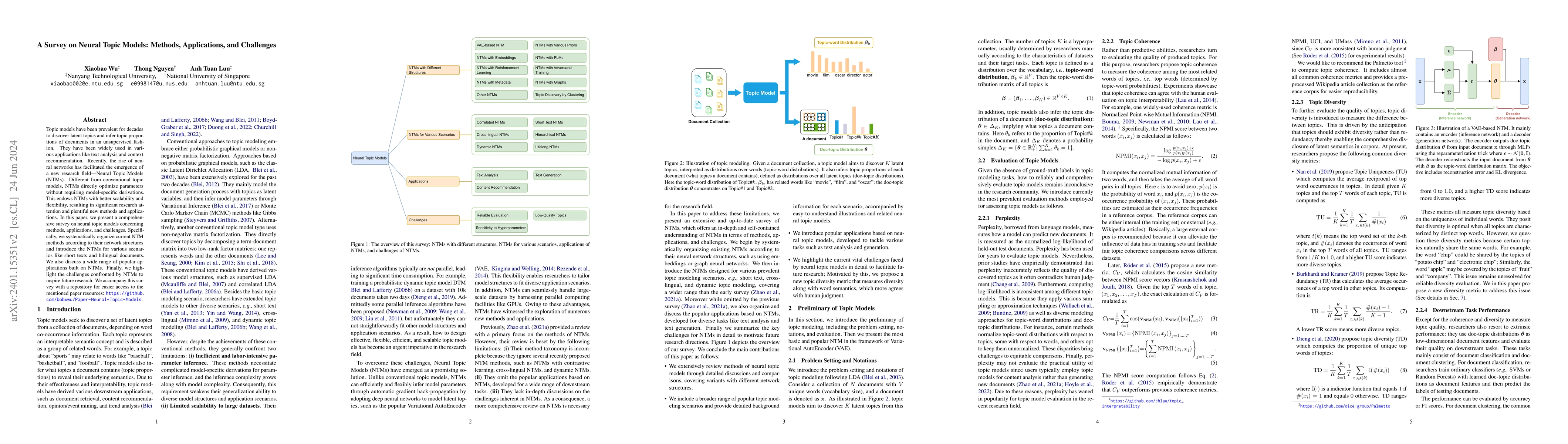 Thumbnail for A Survey on Neural Topic Models: Methods, Applications, and Challenges